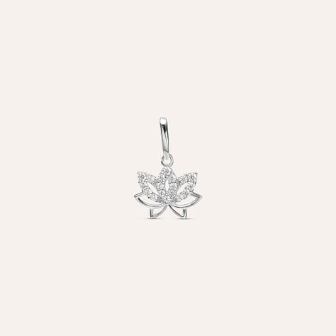 Pendente Poème Oro Bianco Cubic Zirconia - Ciondoli Donna | Stroili