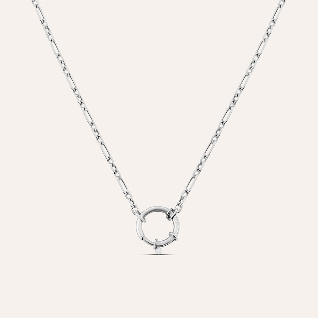 Collana Love Beats Argento Rodiato