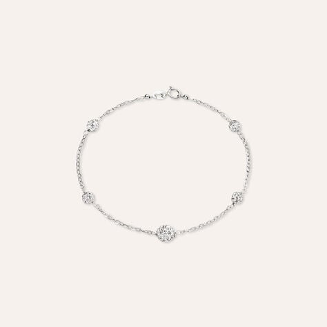 Bracciale Crystal Gold Oro Bianco Cristallo - Bracciali Donna | Stroili