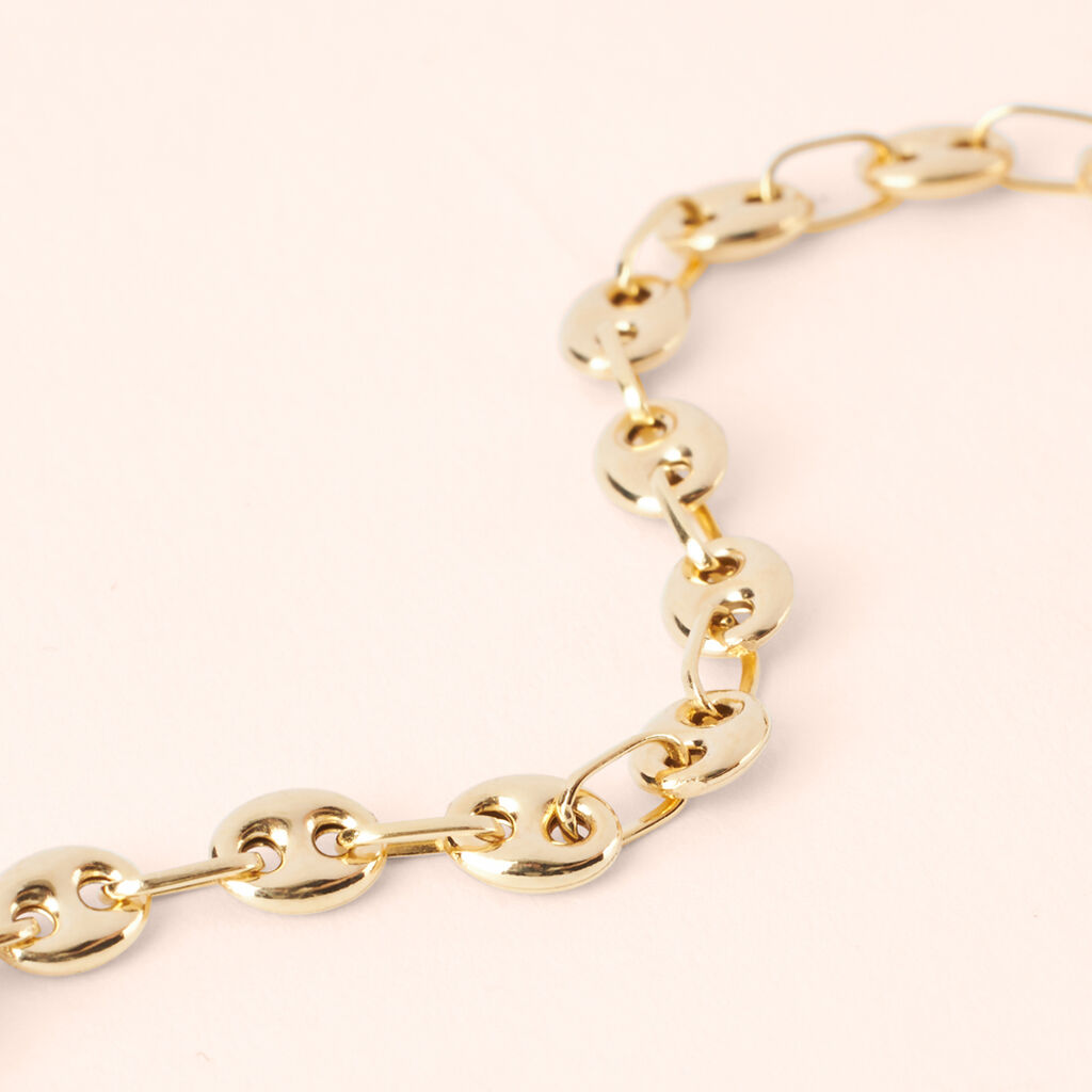 Bracciale Catena Colette Oro Giallo - Bracciali Unisex | Stroili