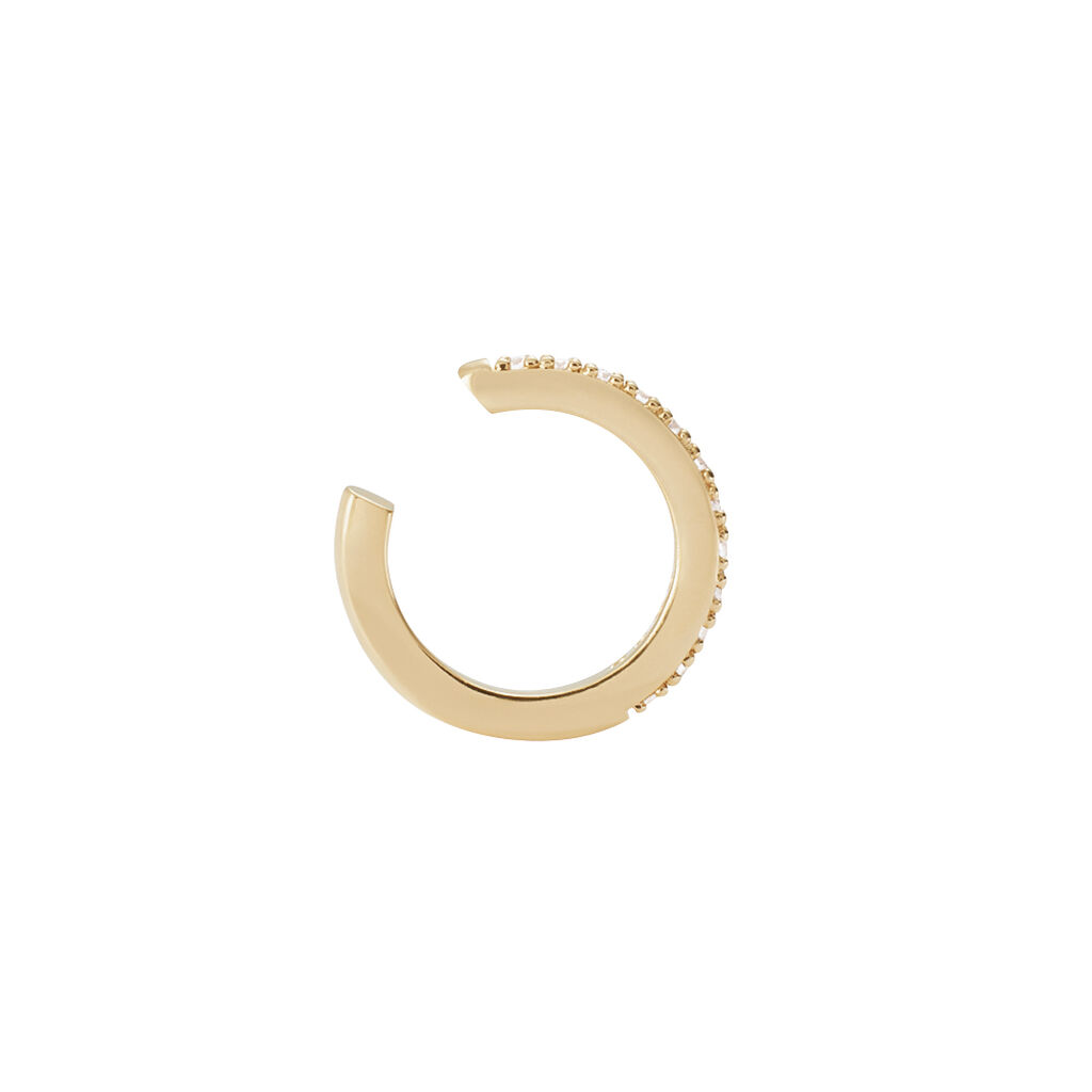 Ear Cuff Golden Dream Placcato Oro Giallo Cubic Zirconia - Ear Cuff Donna | Stroili