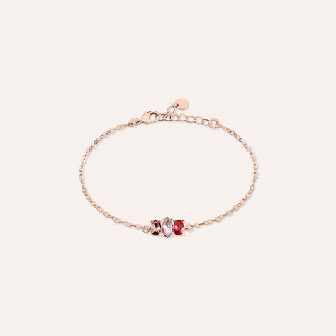 Bracciale Violet Ottone Rosa Cristallo - Bracciali Donna | Stroili