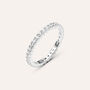 Anello Eternity Silver Elegance Argento Rodiato Cubic Zirconia
