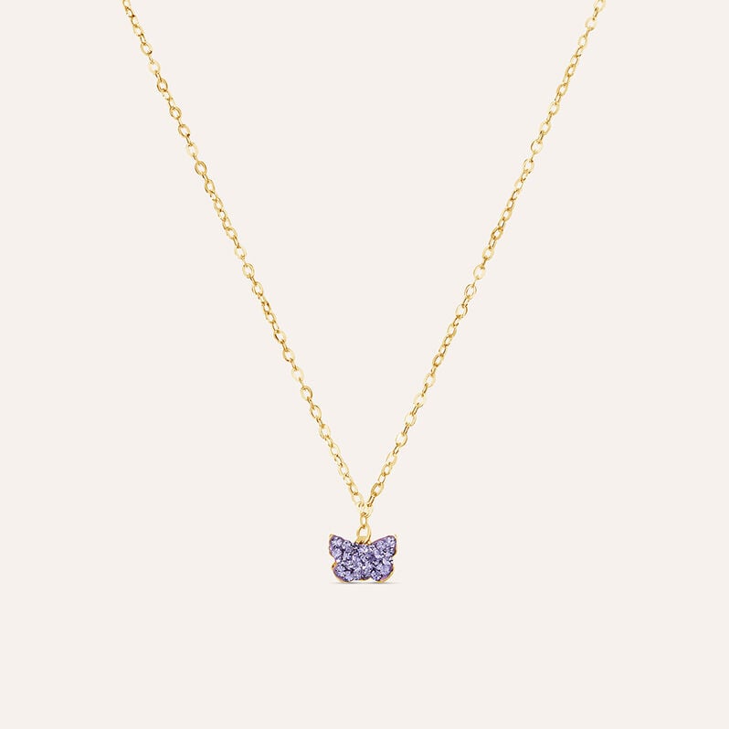 Collana Mon Petit Oro Giallo Cristallo - Collane Bambino | Stroili