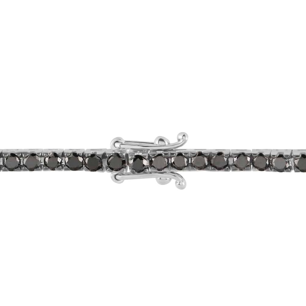 Bracciale Tennis L'homme Diamant Oro Bianco Diamante - Bracciali Tennis Uomo | Stroili
