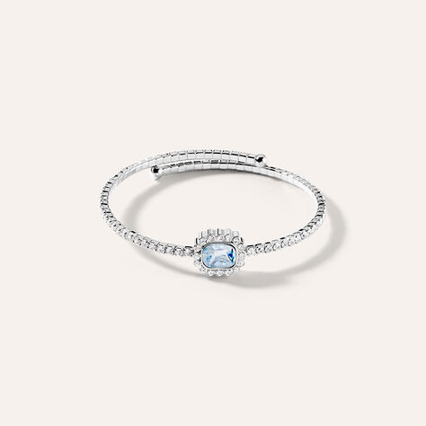 Bangle Romantic Shine Metallo Cristallo - Bracciali Rigidi Donna | Stroili