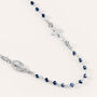 Collana Rosario Silver Soul Argento Rodiato Cristallo
