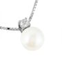 Collana Silver Pearls Argento Rodiato Perla sintentica Cubic Zirconia