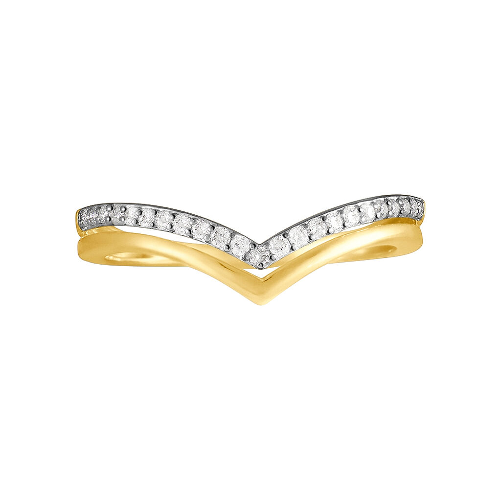 Anello Fantasia Sophia Oro Giallo Diamante - Anelli con Pietre Donna | Stroili