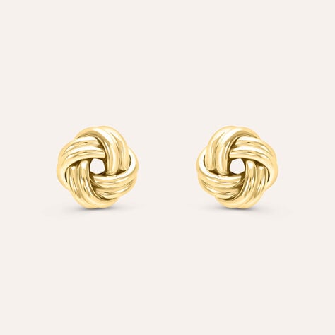 Orecchini Lobo Gold Essence Oro Giallo - Orecchini a Lobo Donna | Stroili