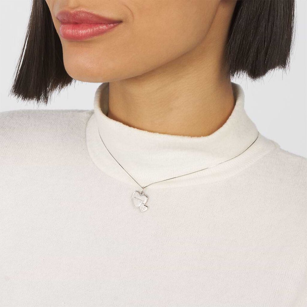 Pendente Love Beats Argento Bianco - Ciondoli Donna | Stroili