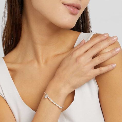 Bracciale Silver Pearls Argento Rodiato Perla sintentica - Bracciali Donna | Stroili