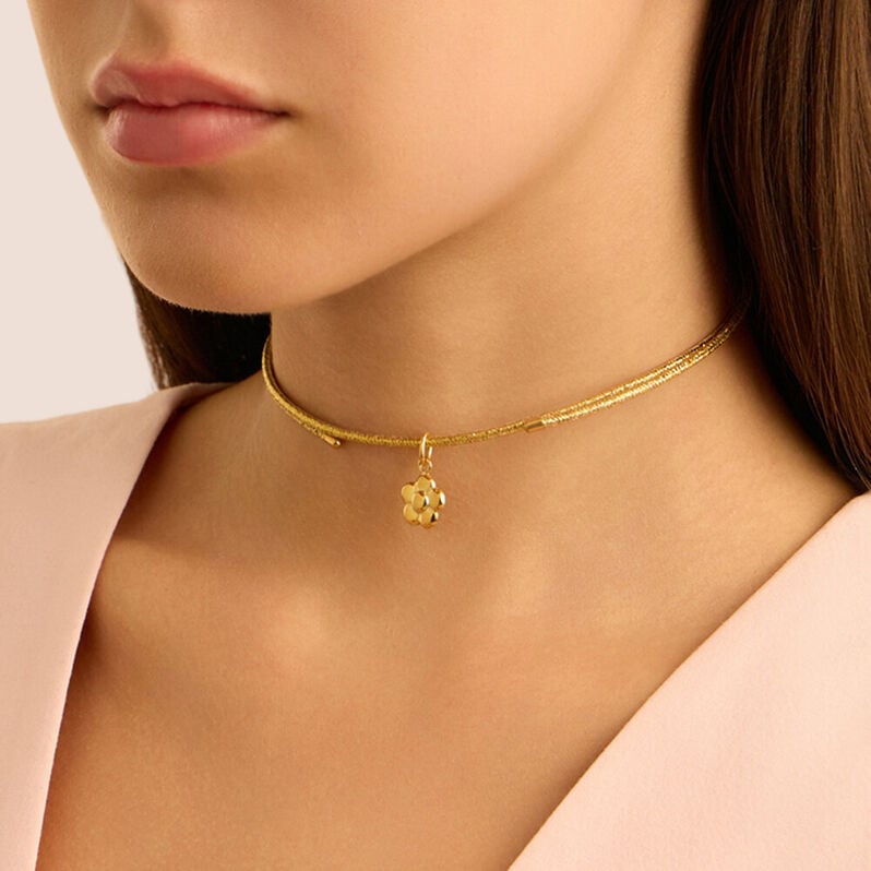 Pendente Fiore Poème Oro Giallo - Ciondoli Donna | Stroili