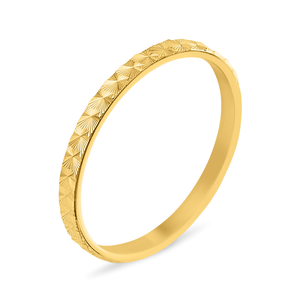 Fede Classica Diamantata 1.8 mm Oro Giallo