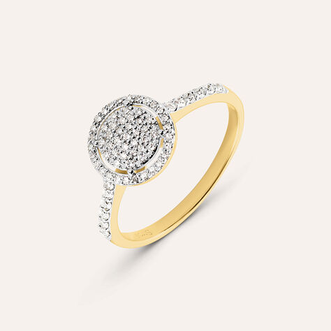 Anello Fantasia Sophia Oro Giallo Diamante - Anelli con Pietre Donna | Stroili
