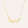 Collana Emma Gold Names Oro Giallo