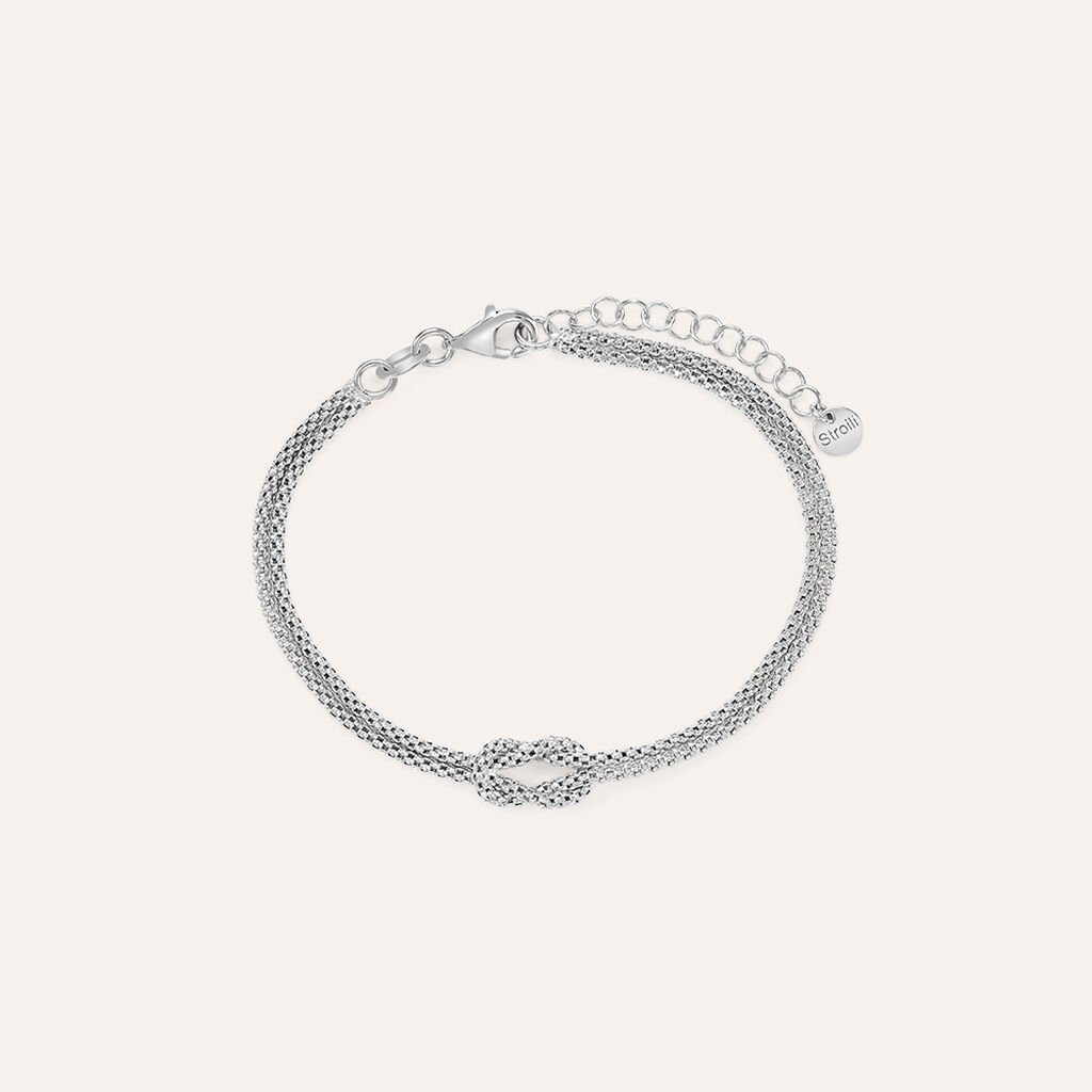 Bracciale Silver Collection Argento Rodiato
