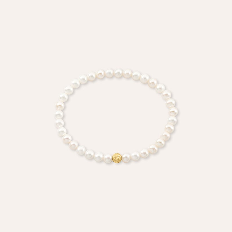 Bracciale Gabrielle Oro Giallo Perla D'Acqua Dolce - Bracciali Donna | Stroili