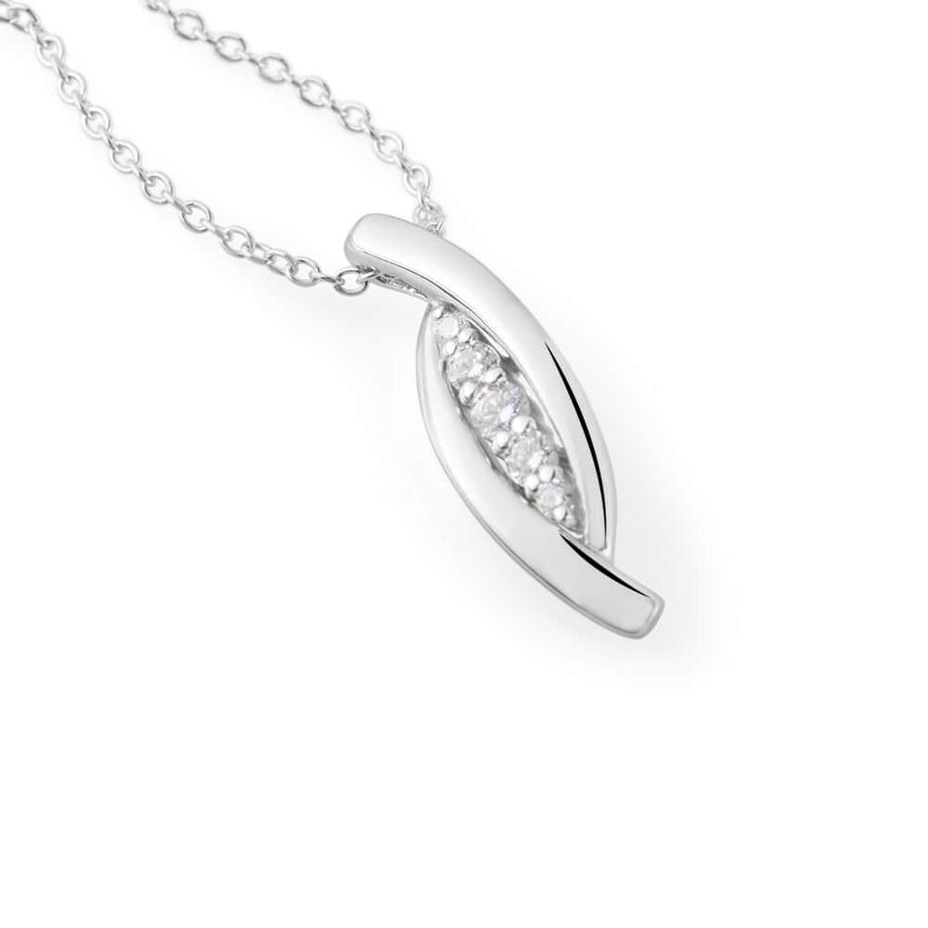 Collana Silver Shine Argento Rodiato Cubic Zirconia - Collane Donna | Stroili