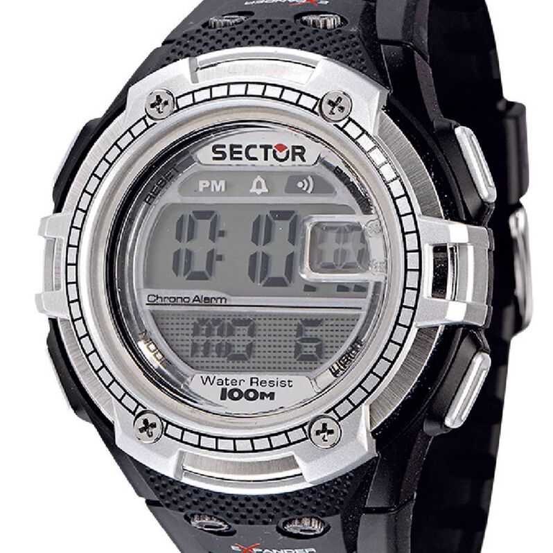 Cronografo digitale Street Fashion con cinturino in silicone - Orologi Uomo | Stroili