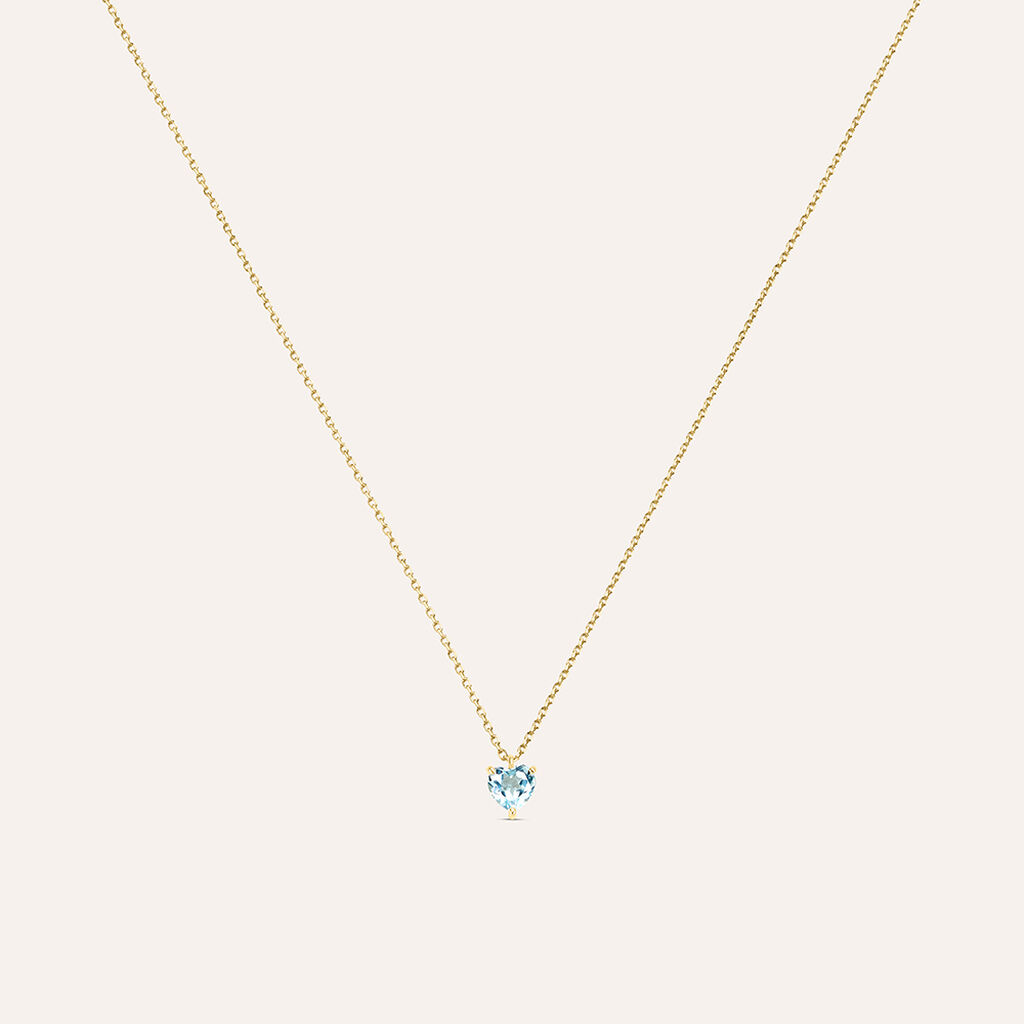 Collana Amélie Oro Giallo Topazio