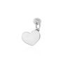 Pendente Love Beats Argento Rodiato