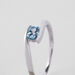 Anello Solitario Amélie Oro Bianco Topazio - Anelli con Pietre Donna | Stroili