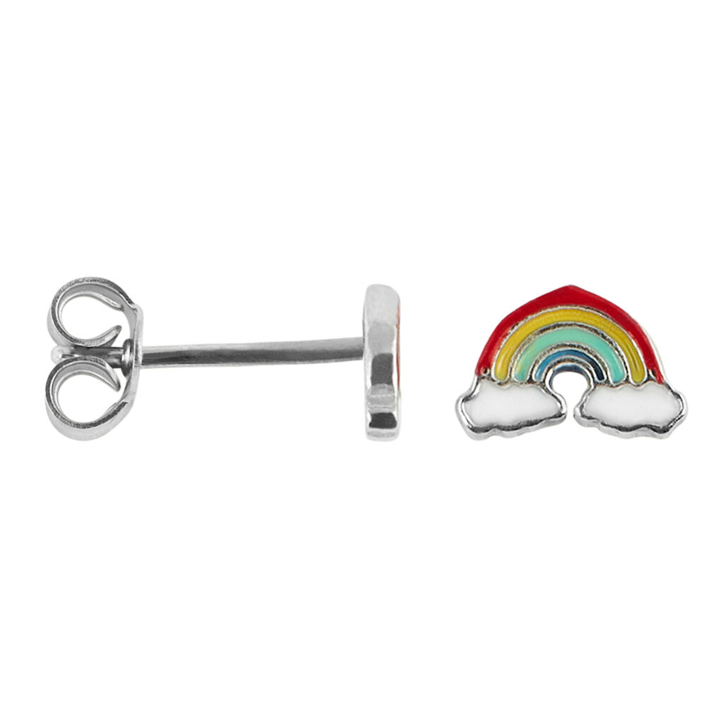 Orecchini Lobo Silver Baby Argento Rodiato - Orecchini a Lobo Bambino | Stroili