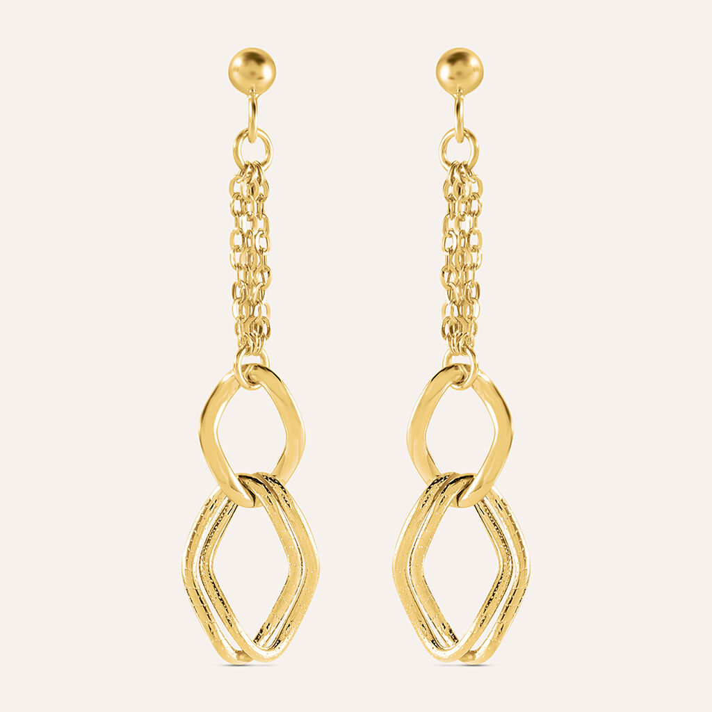 Orecchini Pendenti Beverly Oro Giallo