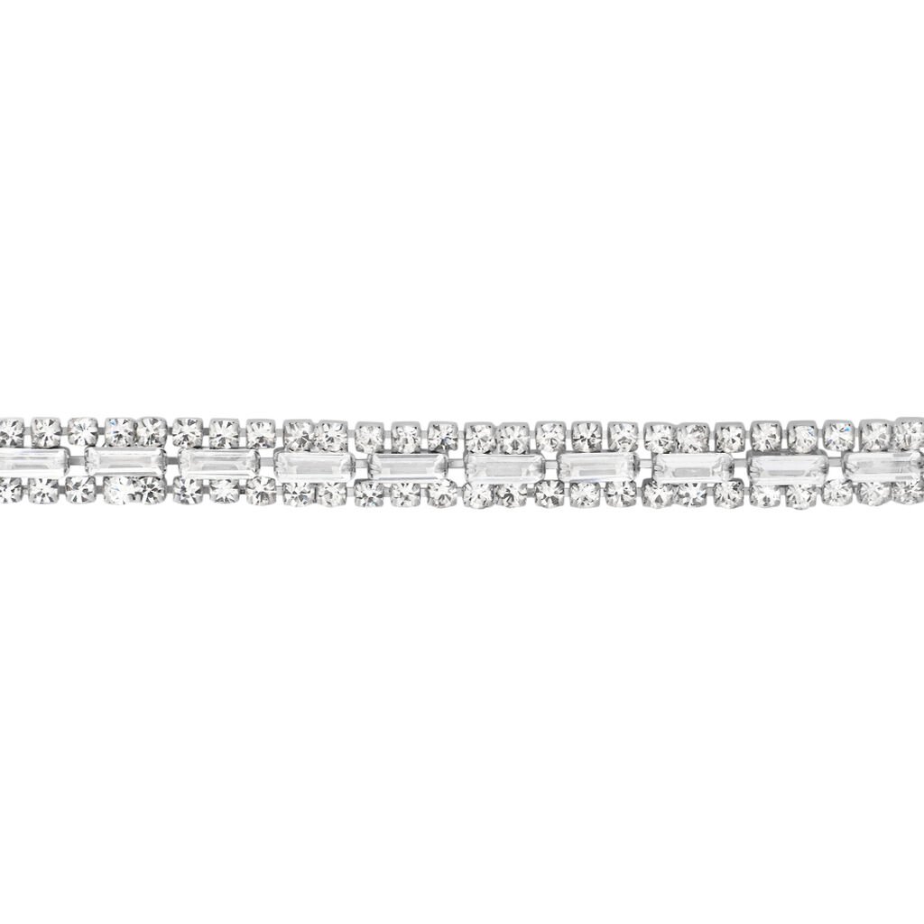 Bracciale Tennis Romantic Shine Metallo Cristallo - Bracciali Tennis Donna | Stroili