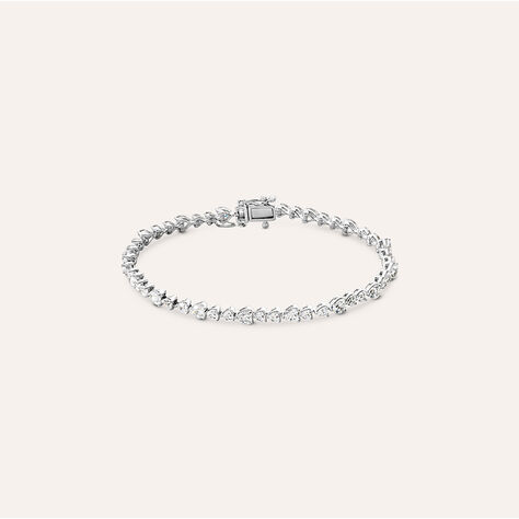 Bracciale Tennis Silver Elegance Argento Rodiato Cubic Zirconia - Bracciali Tennis Donna | Stroili