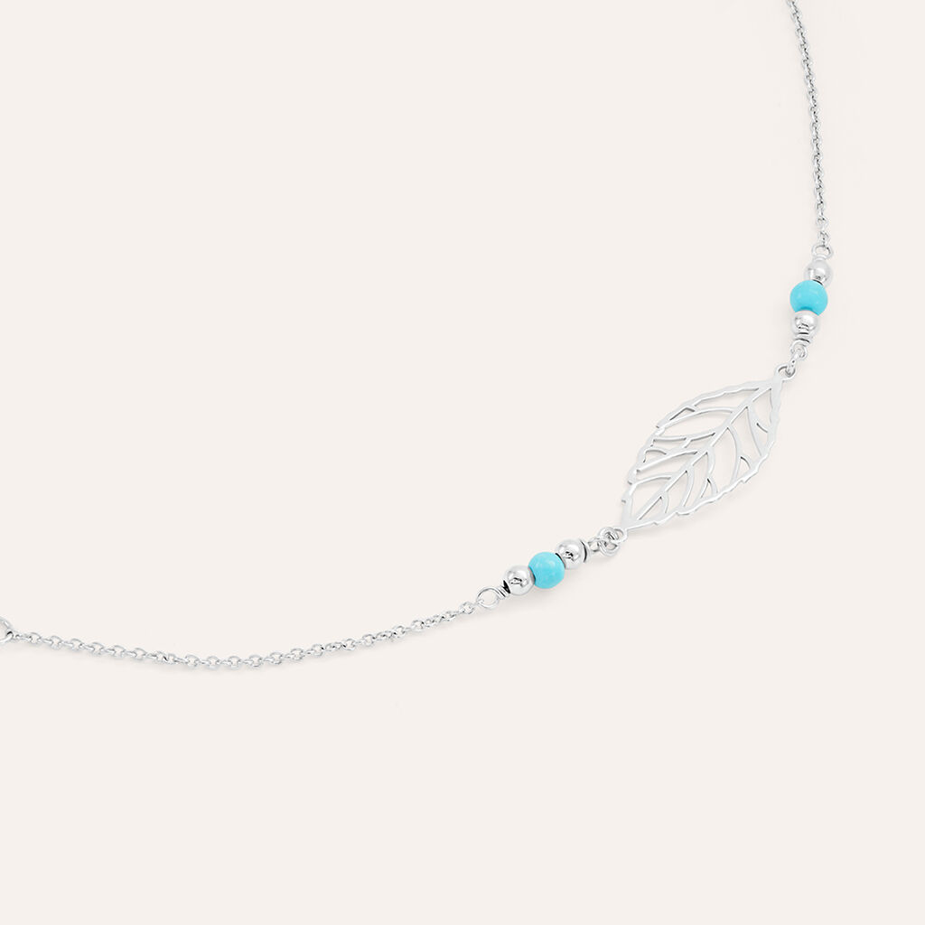 Bracciale Silver Collection Argento Rodiato Turchese - Bracciali Donna | Stroili