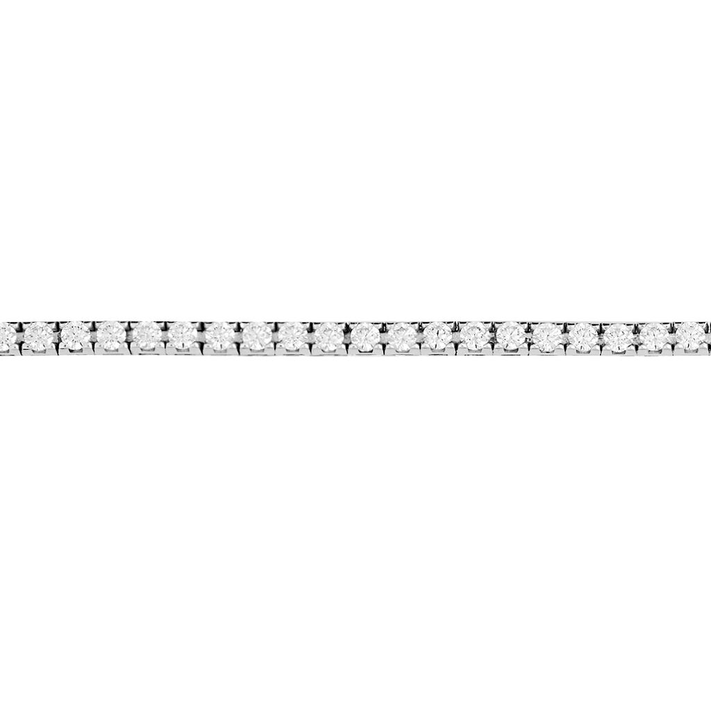 Bracciale Tennis Claire Oro Bianco Cubic Zirconia - Bracciali Tennis Donna | Stroili