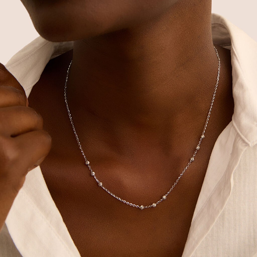 Collana Isabelle Oro Bianco - Collane Donna | Stroili