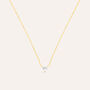 Collana Punto Luce Claire Oro Giallo Cubic Zirconia