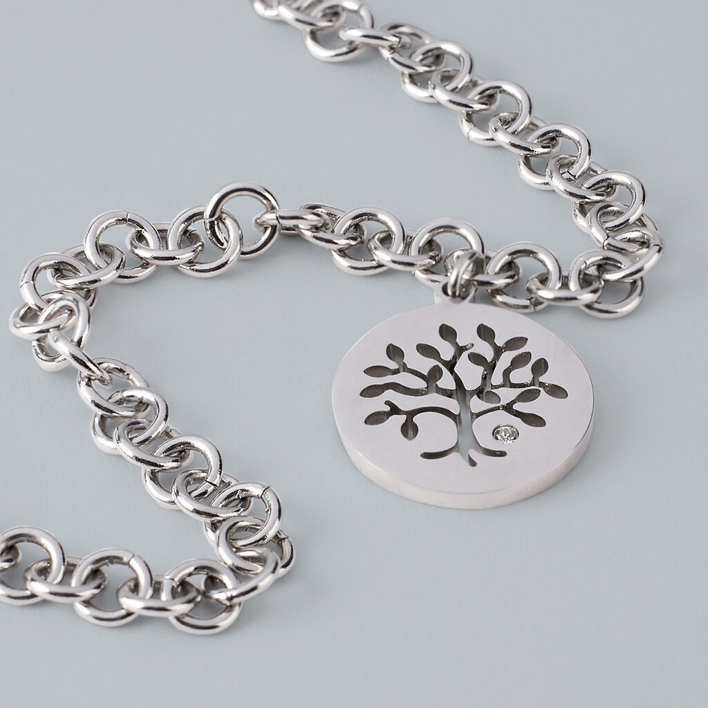 Bracciale Sunrise Acciaio Cristallo