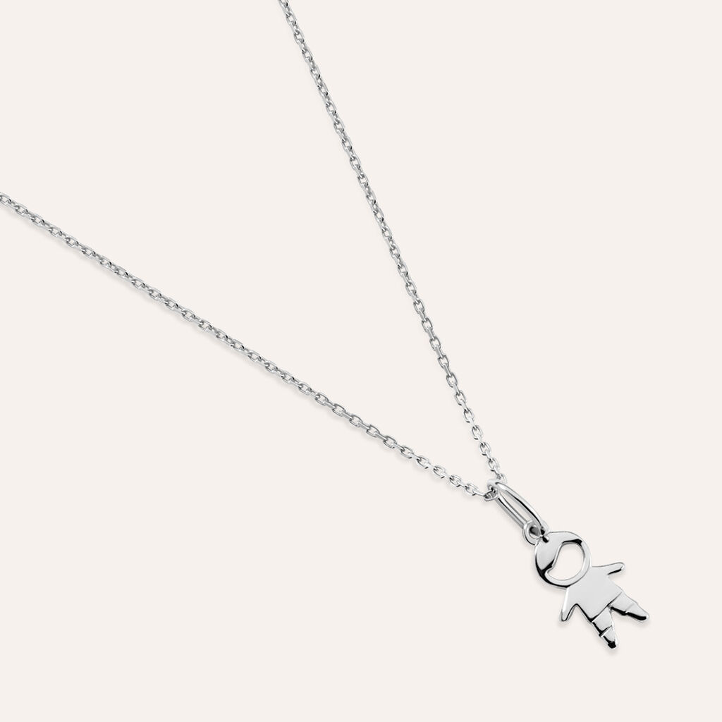 Pendente Love Beats Argento Rodiato