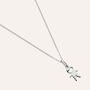 Pendente Love Beats Argento Rodiato
