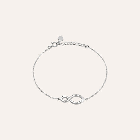 Bracciale Silver Shine Argento Rodiato Cubic Zirconia - Bracciali Love Donna | Stroili