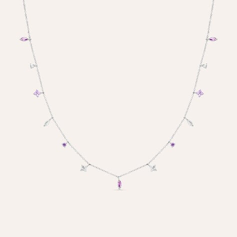 Collana Silver Elegance Argento Rodiato Cubic Zirconia - Collane Donna | Stroili