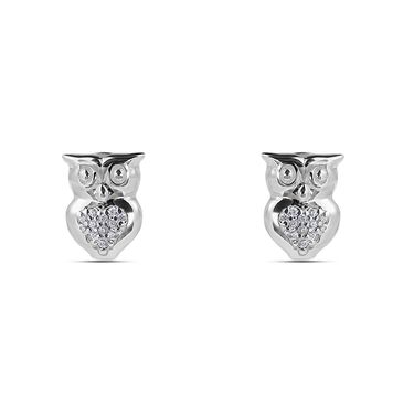 Orecchini Lobo Silver Moments Argento Rodiato Cubic Zirconia