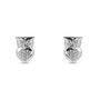 Orecchini Lobo Silver Moments Argento Rodiato Cubic Zirconia