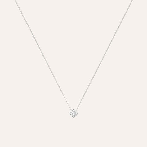 Collana Punto Luce Silver Elegance Argento Rodiato Cubic Zirconia - Collane Punto Luce Donna | Stroili