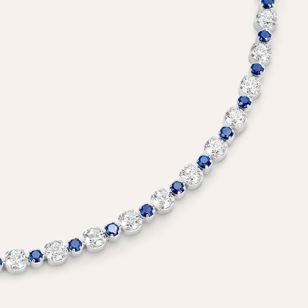 Bracciale Tennis Silver Elegance Argento Rodiato Cubic Zirconia - Bracciali Donna | Stroili