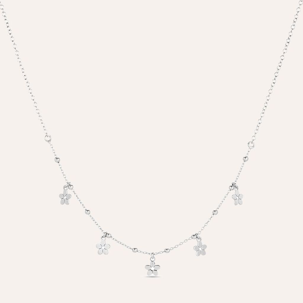 Collana Silver Collection Argento Rodiato