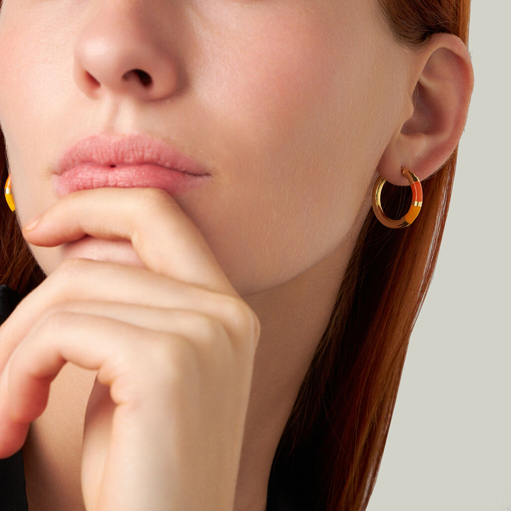 Orecchini A Cerchio Toujours Oro Giallo - Orecchini a Cerchio Donna | Stroili