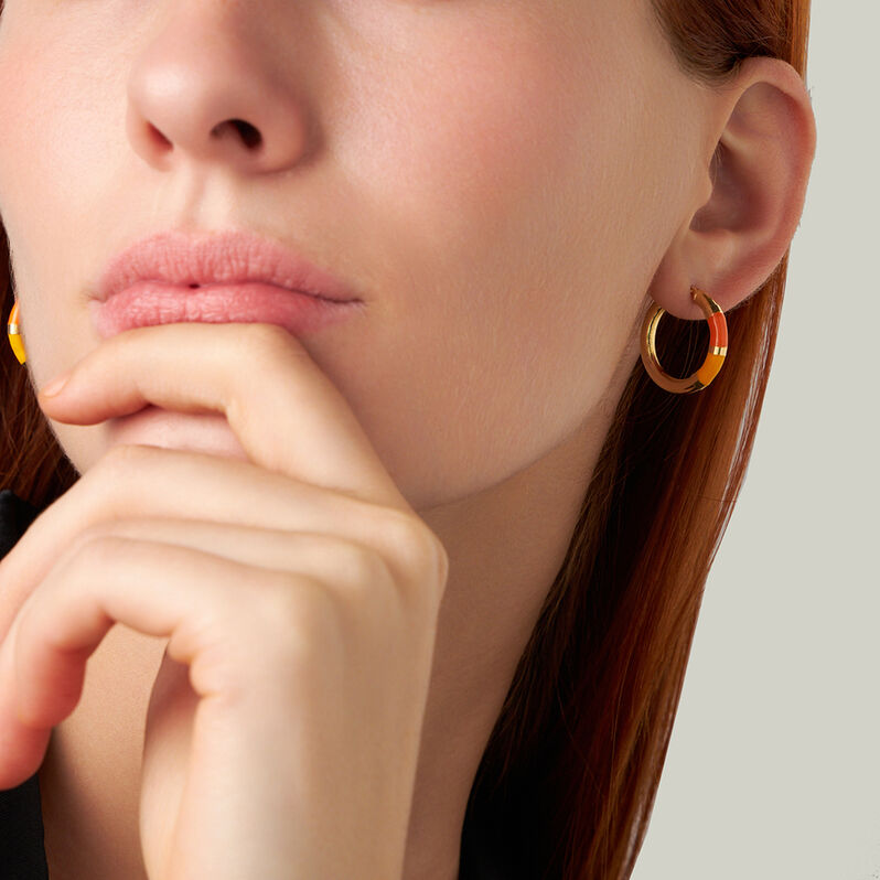 Orecchini A Cerchio Toujours Oro Giallo - Orecchini a Cerchio Donna | Stroili