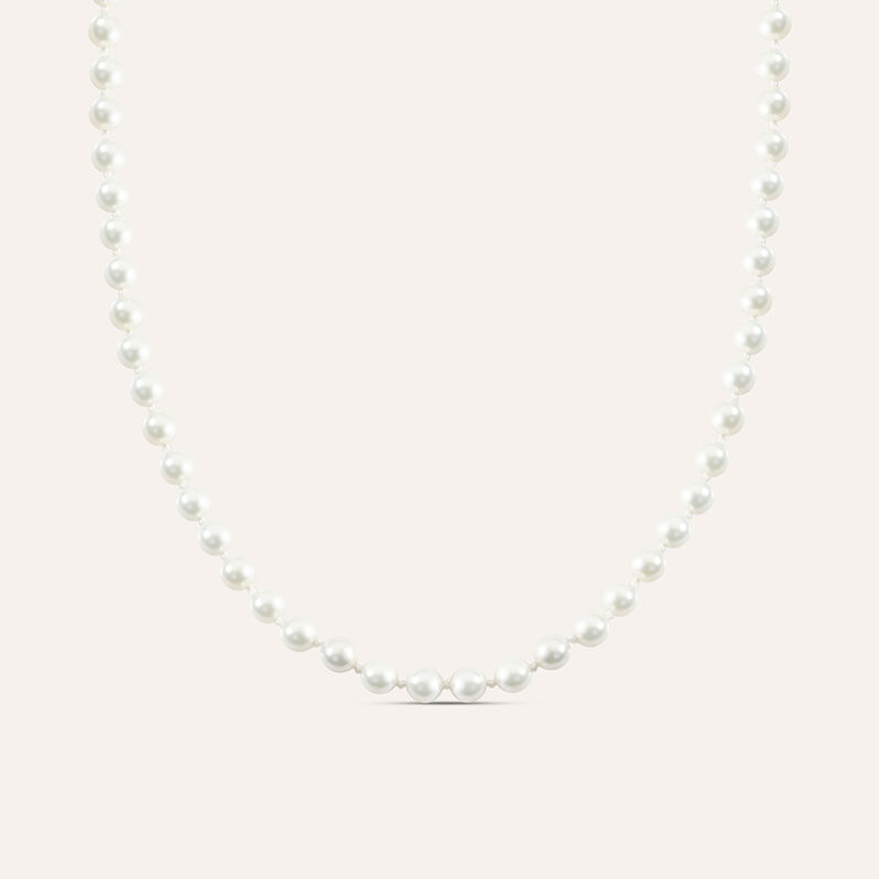 Collana Silver Pearls Argento Rodiato Perla sintentica - Collane Donna | Stroili