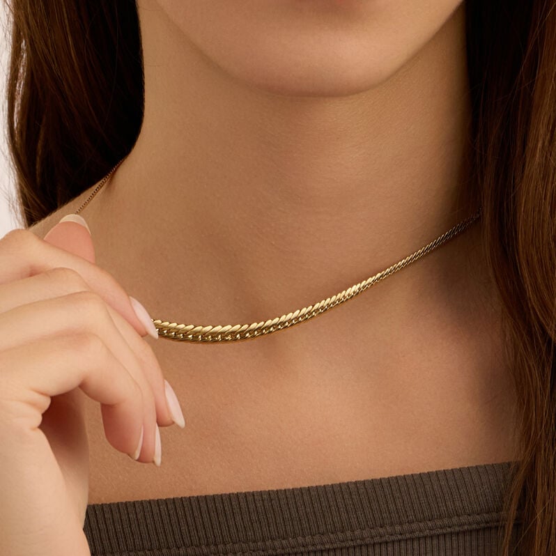Catena Colette Oro Giallo - Collane Catena Donna | Stroili