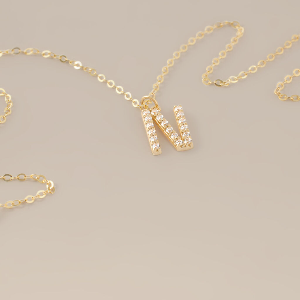 Collana Claire Oro Giallo Cubic Zirconia - Collane Donna | Stroili